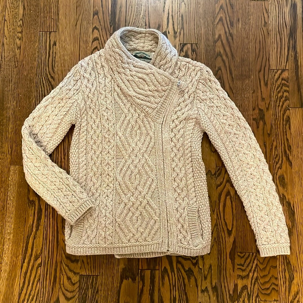 Irish 100% wool sweater